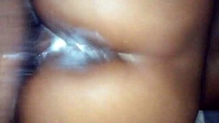 This big booty freaky milf hooked up for a one-night creampie session with big black cock in doggystyle.