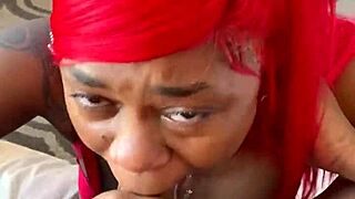 ugh i love givin dirty nasty head then takin big black cock in anal with ebony slut ridin pov style til creampie oops