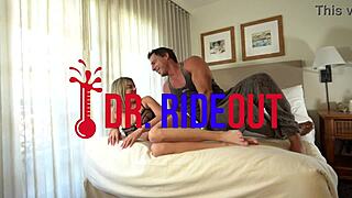I love how Addyson James rides me rough in Dr. Rideout's walking water park scene