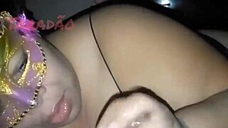 Watch her gozando na boca with those big natural tits!