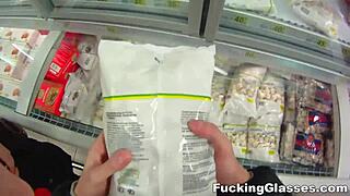 Can this clueless redhead Renata handle getting fucked hard while wearing glasses?