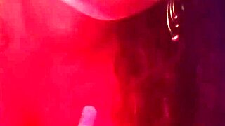 Sensual black teen BRUNETTE latina SLUT dances sexy for fans