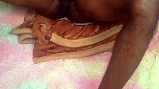 She got on top riding ebony milf in homemade amateur sex