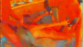 mom venus takes that black cock deep in her ass