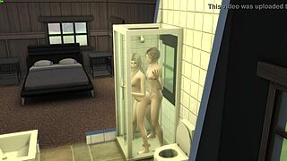 Innocent Step-Sister's Steamy Shower Encounter
