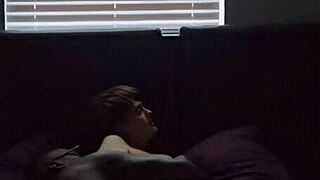 Big Titt Lesbian Plays With Natural Boobs And Takes Bbc In Interracial Slut Action