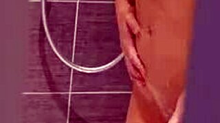 My awkward stepson struggles with girls so I give him taboo shower blowjob and creampie sex