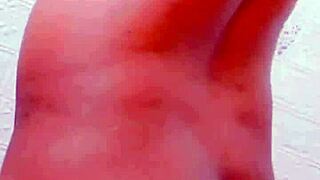 i'm this crossdresser pissing and masturbating in the toilet at work