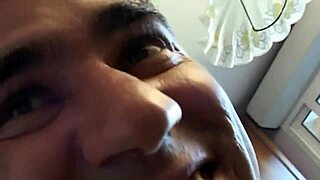 Excited old lady plays with cock and toys