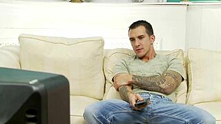 Hot Brunette Kaia Rides Cock