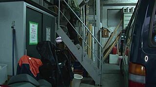 japanese wife kept her wild gangbang with the whole building a secret from her husband, including all the creampies