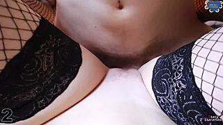 Stacy Starando shares her creampie compilation in part two, focusing on intense moments of filling with release.