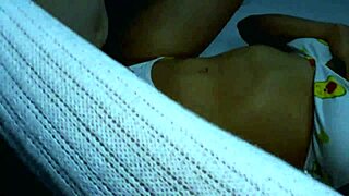 Hey, el padrastro invited la mejor amiga to his room and passion sparked right away