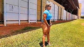 i love flashing in public spots and getting my ass fucked by big dick luna oliveira e vagninho full video on premium