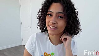 hey dani diaz youre the best at teaching your petite black stepsis how to fuck in pov