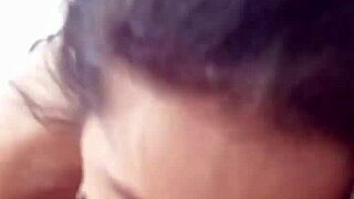 Sexy blonde teen 18+ swallows cum in pov casting interview with producer on sofa 😏