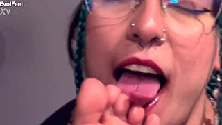 What Happens When the Urge for Toe Sucking Overwhelms This Bisexual Latina Femdom Group?