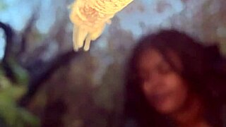 Real Life Witch Experiences Hardcore Doggystyle Fucking with Black Monster Cock in Forest Outdoors