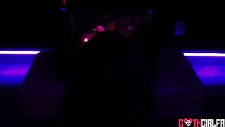 Badass girlfriend Ashley Alexander sucks dick for sex in big tits blonde blowjob and doggystyle