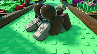 viper interrupts candy's game for intense femdom fucking until he's drained dry in wild session.