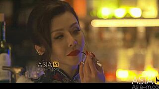 Modelmedia Asia features witch Su Yu Tang in cum-asking scene from MDSR-0001 EP4!