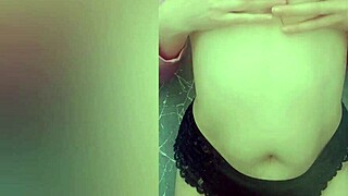 Young Slutty Girl Shows Virgin Tits And Ass To Perverts