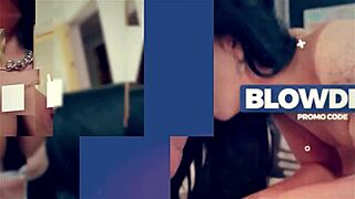 Does our tv package suck or can asian stepmom blowjob fix it with sloppy sucking?