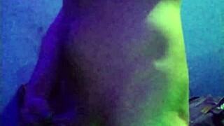 This crazy Latina student shaved her pussy smooth before wild solo masturbation in the homemade bedroom.