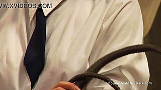 sensual big ass lesbian slave whipped by dominant mistress