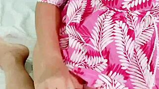 My hairy pussy shaved clean by boyfriend, perfect pussy lips look awesome now