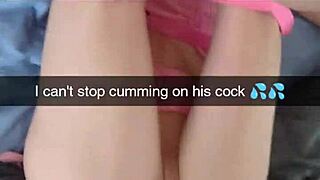 richelle rose shares her snapchat story where her real cheating girlfriend becomes a submissive cumslut pet during a rough pov session with domination and humiliation from a rich daddy figure