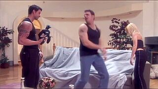 Allysin Chaynes boned on the couch with big tits bouncing