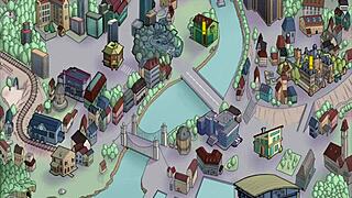 Blonde teacher with big tits gives handjob and titty fuck in classroom. Nerd student gets pussy licking from girlfriend in complete Witch Hunter gameplay part 5.