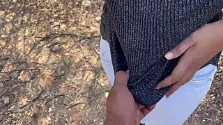 Indian Desi Big Ass Beautiful Girl Gets Fucked By Big Indian Dick Alone In Jungle