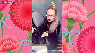 Sissy voice feminization training guided by findom instructions.