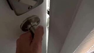 Voyeur stepdad spies on stepdaughter and stepson fucking outdoors in a taboo pov encounter.