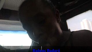 old hung guy wrecks granny's pussy inside the moving motorhome