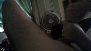 homemade aunt handjobs step daddy's monster cock on wakeup