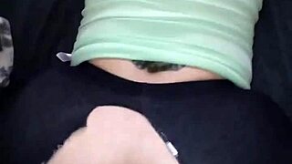 Daddysgirl86 loves riding step-sisters fat ass in leggings