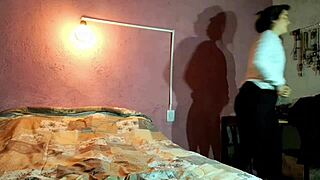 She Does a Striptease for Her Stepfather and It Leaks on Xvideos with Horny Homemade Action