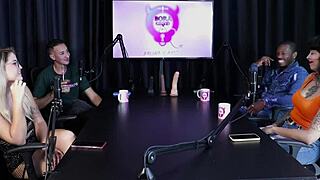 swinger house tale twists with complicated couple in sheer red