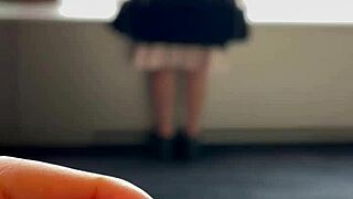 first remote vibe date soaked pussy can't hold back