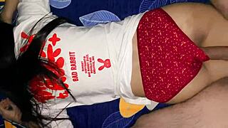 Indian Step-Sisters' Tight Pussies Pounded Hard By Big Cock!