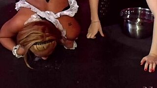 mistress chanta rose dominates maxine x's big asian ass