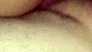 Amateur couple's first pov masturbation to wet orgasm in close up