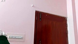 when the home maid bends to clean, her homemade milf ass tempts her friend