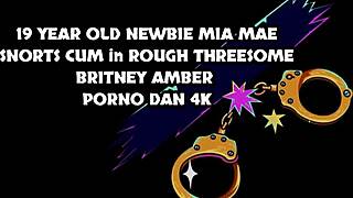 Skinny college girl mia mae gets pounded hard in her first wild threesome ever 😈🍑💦 whoa!!