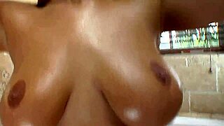 hot milf shakes massive wet boobs dripping everywhere