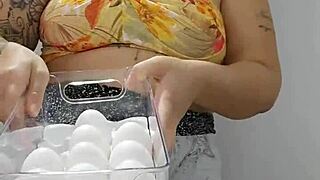 i love shoving shorts deep into my pussy till it's super split