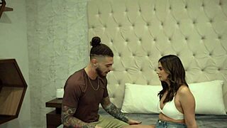 i crave perfect brunette's natural tits lust